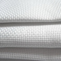 Medium grid white cloth 11CT white pure cotton cross stitch cloth 11 grid insole cloth 0 45 meters width