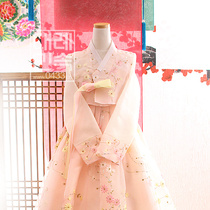 North Korean ethnic dress bridal wedding wedding toast gown South Korean lady Korean suit H-X10161