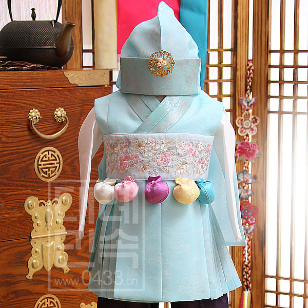 South Korea Imports one-year-old male baby's birthday Korean suit Little Prince's birthday Korean suit H-E01670-Taobao