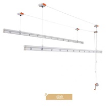 Good wife GW-6680A B hand-cranked double-pole clothes drying rack for home balcony quilt hanging clothes drying rack