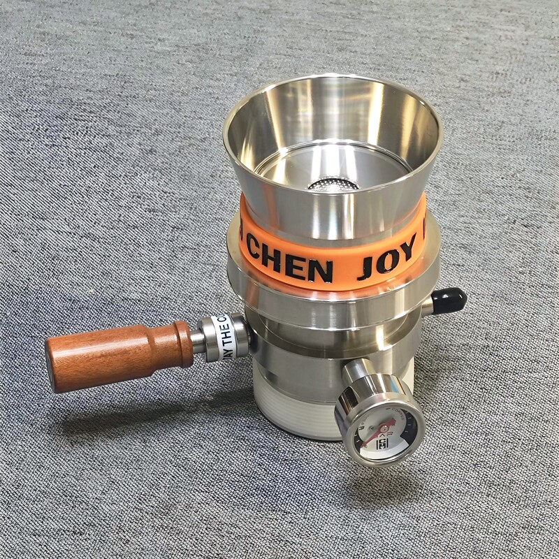 Haochen Pneumatic Coffee Machine G32 Stainless Steel Home Outdoor Commercial Camping Espresso Maker Portable