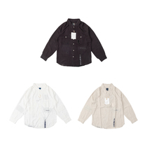 Soda spot VISVIM MAINSAIL SHIRT L S CRASH ICT cashew fruit blouse shirt