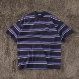 Soda Spot Nautica Multi Border Hasegawa Cityboy Corted Short -Sleaed T -Fork