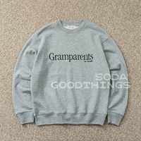 Soda Spot gramparents × Beams Sweat Sail Saint Вышитый круглый капюшона круглое свитер 23ss