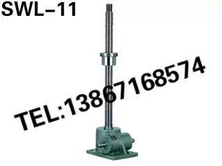 Factory direct screw lift SWL1T ton electric lift table spiral reducer worm gear hoist