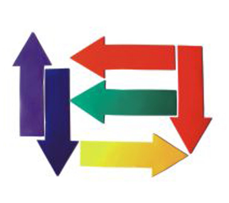 Calami direction sign line indicating road sign straight sign plate turn sign plate early education game landmark toy