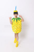 Pineapple Strawberry Fruit Vegetable Dance Clothes Early Childhood Childrens Role-playing Stage Performance Costume
