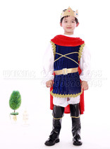 Snow White and Seven Dwarfs Early Childhood Children Prince as a dance stage performance costume