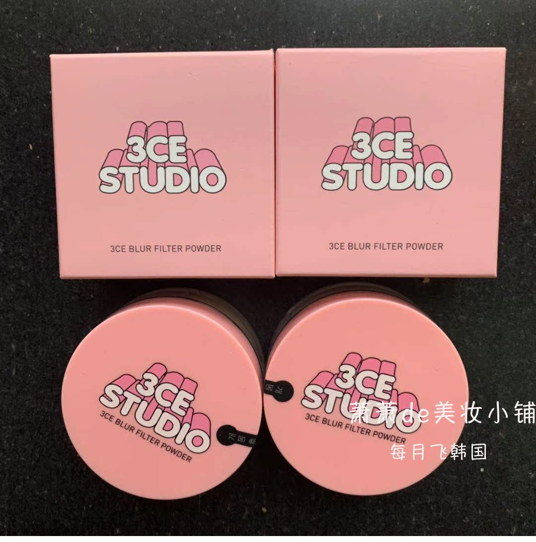 Spot 3EC Korea 3ce bột lỏng mật ong hai trong một studio mới bột bạc hà hai màu sửa chữa công suất dầu trang điểm kiểm soát - Quyền lực phấn phủ peach