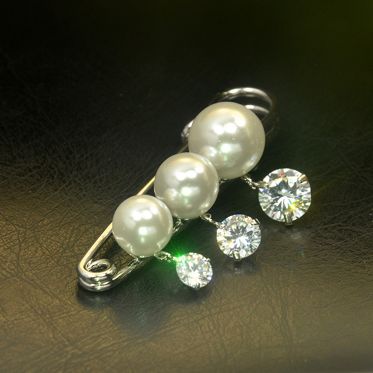 Broche femme en Nacre - Ref 1177228 Image 12