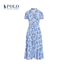 Ralph Lauren/Ralph Lauren Women's 24 Early Spring Loose Edition Flower Crepe Dress RL25199