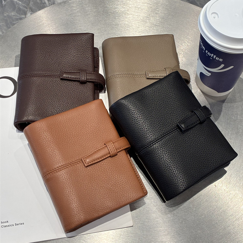 First-Layer Sheepskin Notebook, Soft Genuine Leather Notepad, Portable Travel Journal, A7 Inner Pages, Business Notebook, Binder First-Layer Sheepskin Notebook, Soft Genuine Leather Notepad, Portable Travel Journal, A7 Inner Pages, Business Notebook, Binder