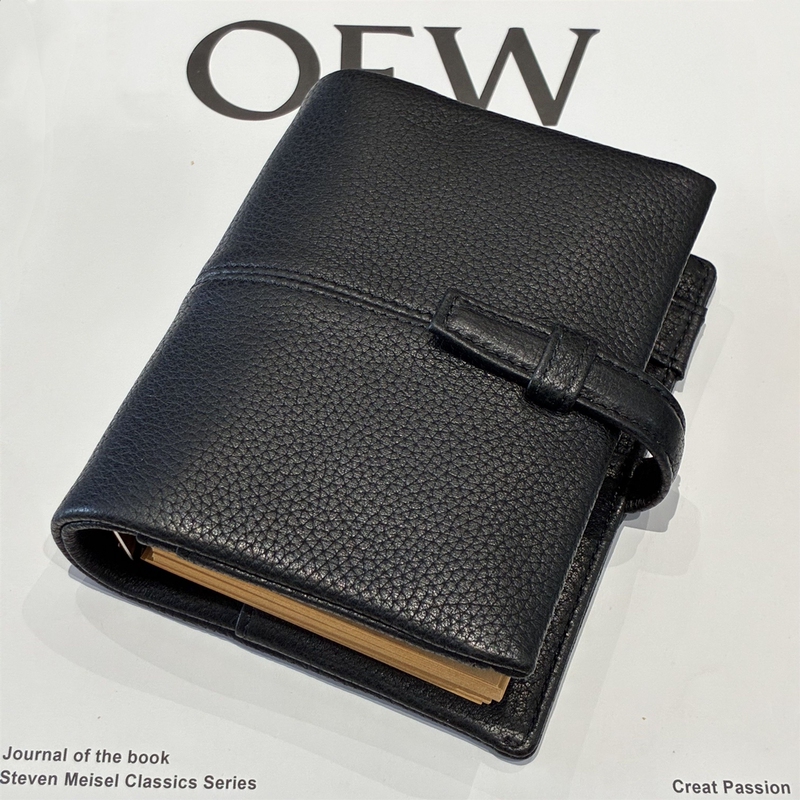 First-Layer Sheepskin Notebook, Soft Genuine Leather Notepad, Portable Travel Journal, A7 Inner Pages, Business Binder