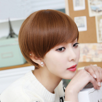 Wig Woman Medium Long Short Hair Fluffy Realistic Emulation Hair Natural Styling Whole Top Slant Liu Haipopo Head Full Hair Cover