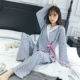 Nhật Bản cô gái dễ thương ren kimono pijama air cotton sushi phim hoạt hình đồ ngủ thỏ dịch vụ tại nhà - Nam giới