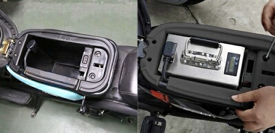 Электрические вместительные и большые литиевые батарейки, 1b, 48v, 53AH