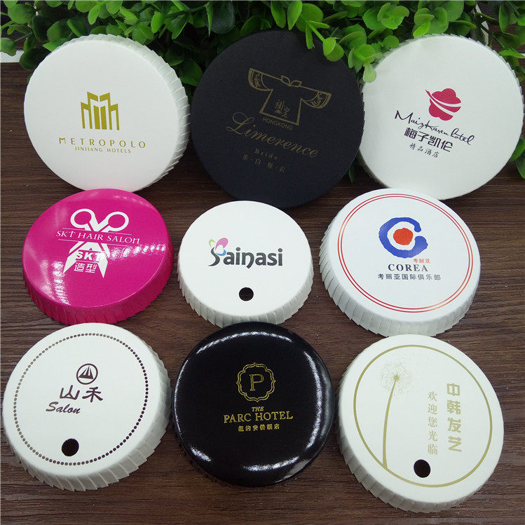 Hotel hotel disposable glass lid hair cut hair cut hair cup cover 5,000