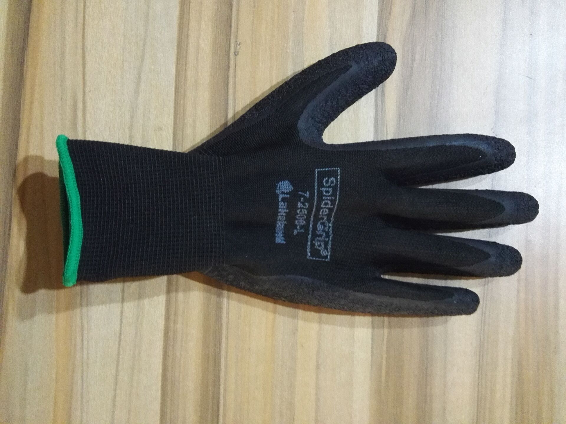 Rekland 7-2506 Light Polyester Fiber Soaked Rubber Gloves Anti Slip Anti-Wear Gloves