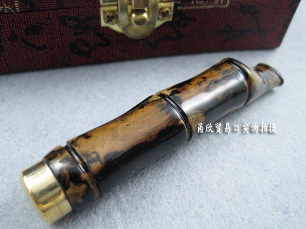 Direct selling cycle filter washable smoking set Hailiu pipe pipe mouthpiece carved open bamboo section high