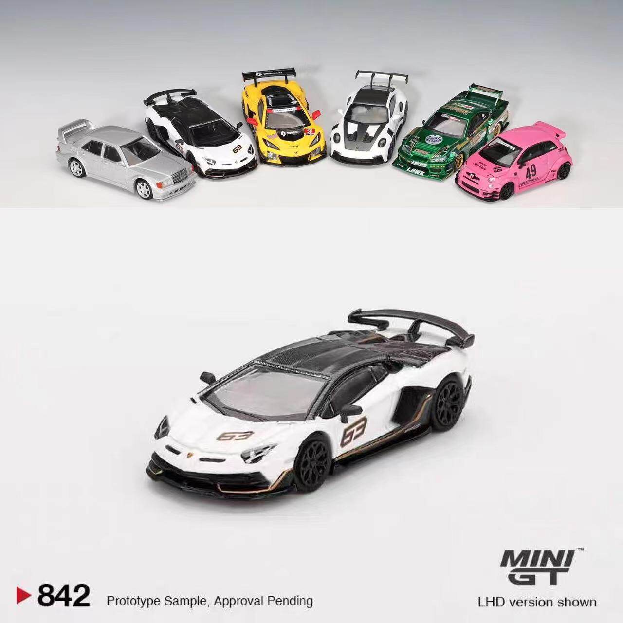 ミニカー MINI GT PORSCHE 911 & LAMBORGHINI SVJ O1CN01xH05wO1ixtQVaTPfS_!!