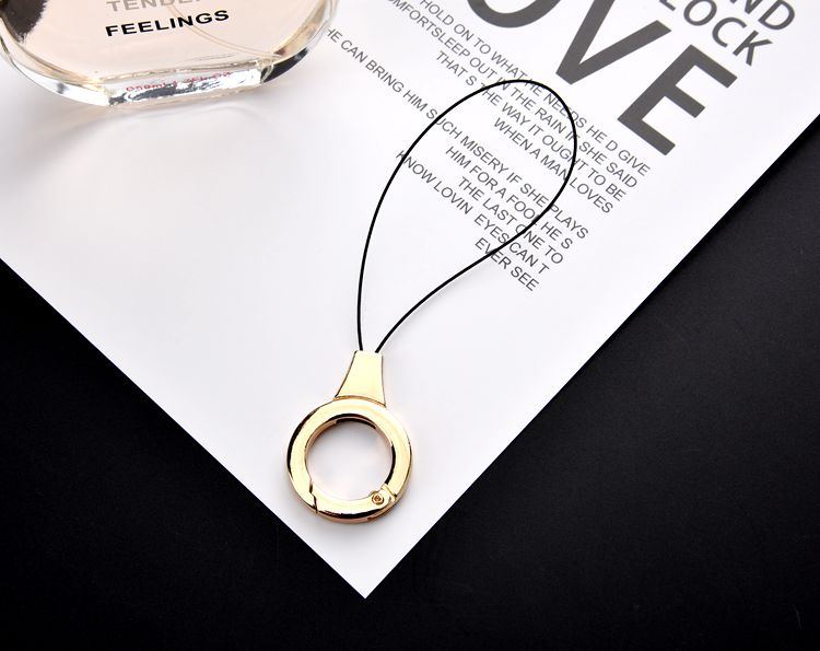 Chất lượng cao hợp kim gia cố dây đầu unisex điện thoại di động dây buộc tay ngắn dây táo 8oppor17 dây ngắn vòng khóa - Nhẫn nhẫn đeo ngón út