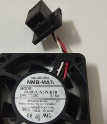 With original plug A90L-0001-0576 2408VL-S5W-B79 24V Original Fanuc Fan