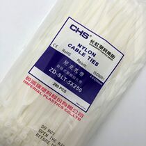Black and white color a grade 5(4 6)X250m Changhong plastic nylon cable tie national standard cable tie belt environmental protection site