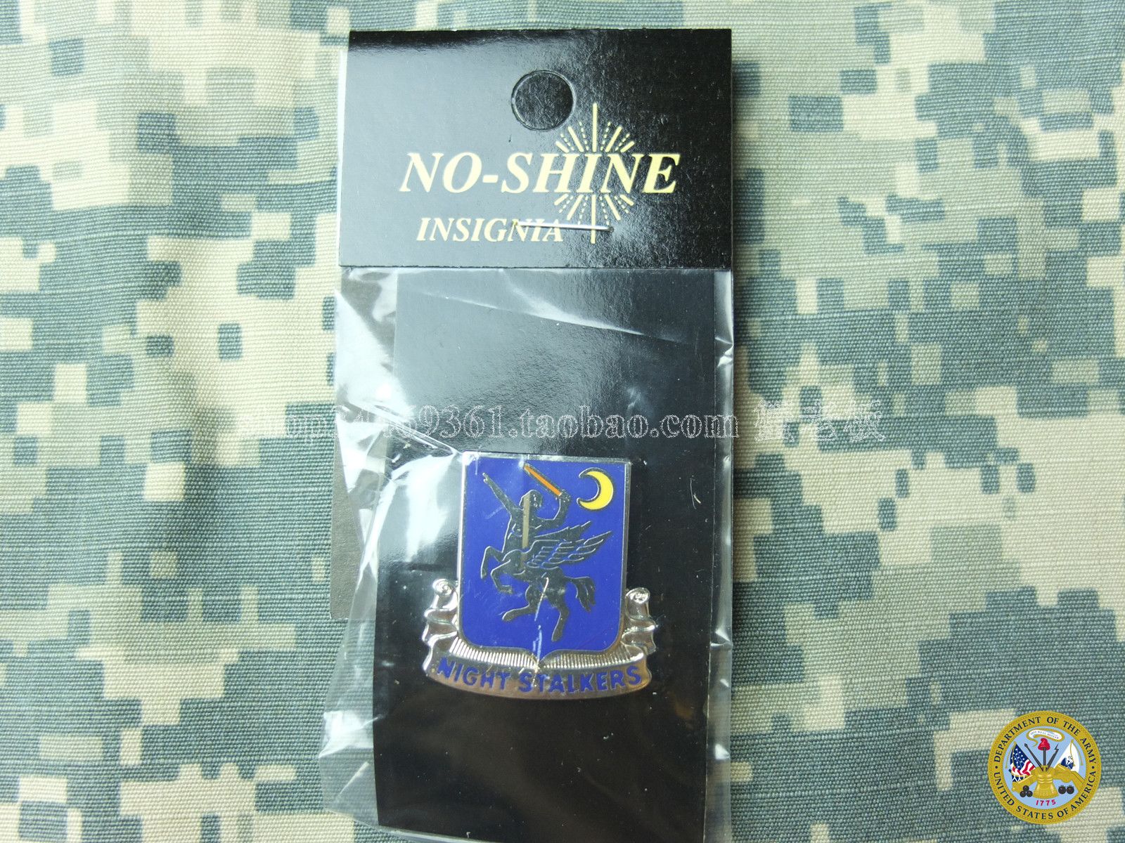 US ARMY US Army 160 Special Air Corps 160 SOAR Team Recognition Chapter DUI DI