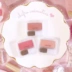 [Hiện tại] Nhật Bản CHIFURE Qianglian Love Monochrom Thân thiện với da Mềm mại đi lại - Blush / Cochineal