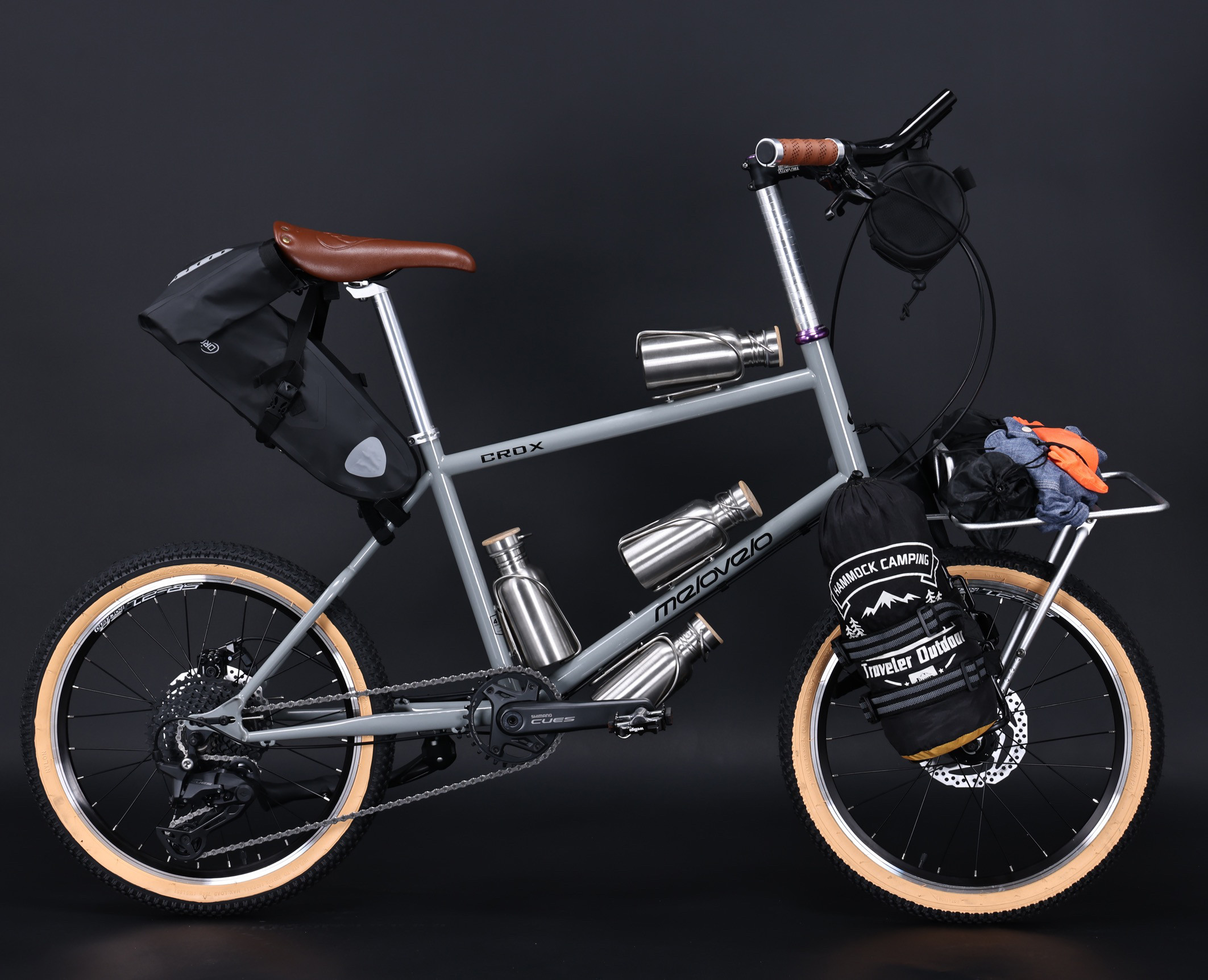 Melovelo 20-406crox gravel bike: your new partner for outdoor