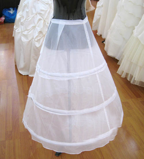 Happy hand-in-hand bride wedding dress promotion new ponytail support Wedding dress support bone skirt support Three-steel skirt support