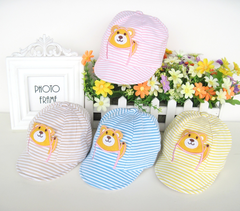 Baby baby children hat cap baseball cap Pure cotton soft along spring summer autumn 123456789 month