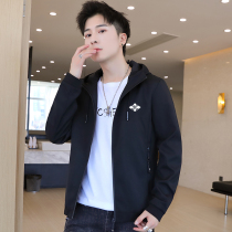 Yu Zhaolin jacket Mens jacket spring and autumn handsome plus size casual Korean style trend 2021 spring student clothes