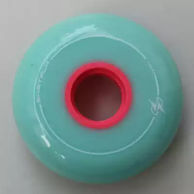 Old a roller skating turquoise flat flower wheel Brush Street wheel hidden wheel skate wheel children adult wheel