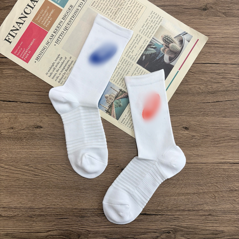 Japanese Professional Marathon Running Socks Ab Unisex Mid-Calf Spring and Summer Thin Paper Yarn Sports Socks for Export