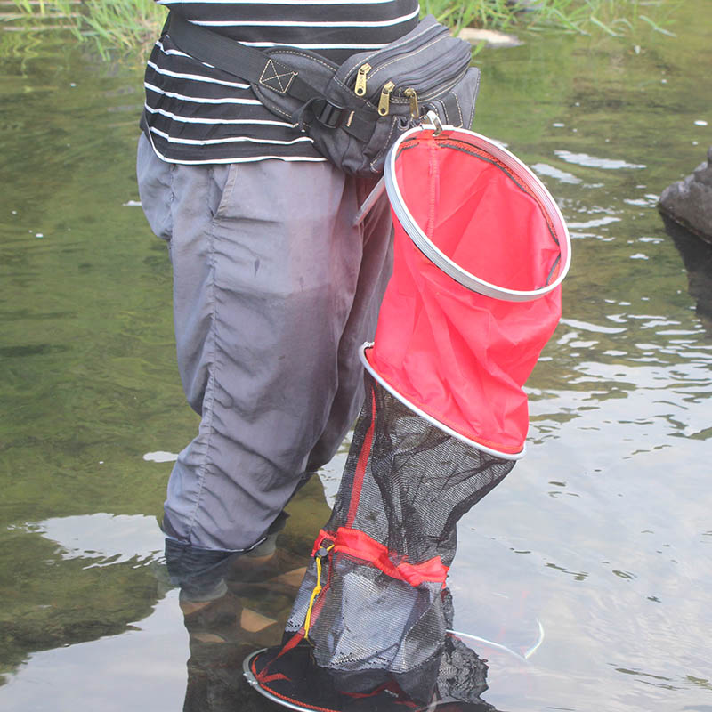 Zhang Sword Outdoor Stream Fishing Pocket Walk Fishing Rush-Flow Standing Water Inserted Fish Protection Line Group Subline Mobile Phone