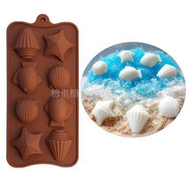 Series Silicone Mold Chocolate Mold Cartoon Button die Spoon Ice Spoon Ice die DIY handmade jelly mold