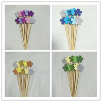 Shiny Multicolored Cherry Blossom Cake Inserts Small Cherry Blossom Cake Inserts Cups Cake Decoration Inserts 10 Clothes