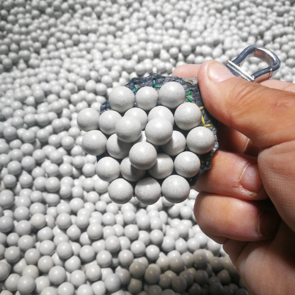 Hard weighted magnetic iron powder mud ball can absorb magnetic force mud ball generation steel ball 8mm 9mm 10mm special price