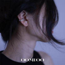 OOMEO greys order pure silver ear osteoclaves with no earthy holes and small crowdsourced design feelings lukewarm senior ear accessories cool