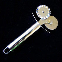 All stainless steel pizza roller - knife lace knife
