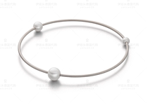 German Eva strepp three lives III freshwater pearl bracelet simple and elegant Tanabata birthday Valentines Day
