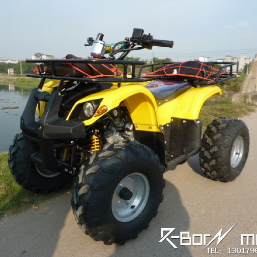 Libanga Long 125cc Bull Beach Car Four Wheel Twin Aluminum Row 8 inch Beach Cross Country Motorcycle