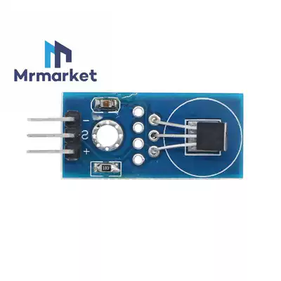 Blue DS18B20 module single bus digital temperature and humidity sensor promotion