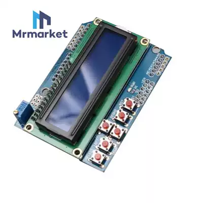 LCD1602 Character LCD screen input and output expansion board Keypad Shield compatible with UNO R3