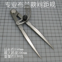 Hand-made leather distance gauge sideline leather marking gauge tanning leather edge Holder