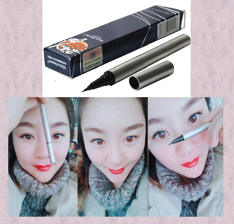 Mary Jiaren bút kẻ mắt màu đen vĩnh viễn Marie beauty eyeliner không bị chóng mặt dễ dàng để dỡ hàng chính hãng - Bút kẻ mắt kẻ mắt tonymoly