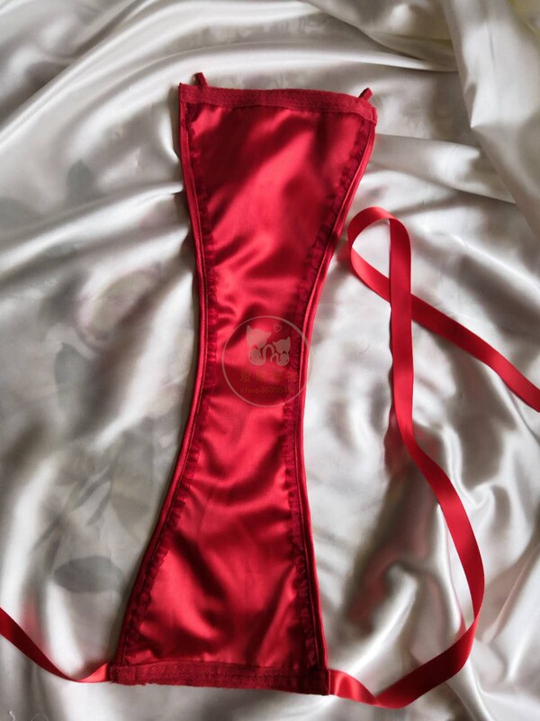 Silk Sanitary Belt, Riding Belt, Men's Style, Women's Style, Smooth, Sexy, Soft and Shiny, Young Girl's Underwear