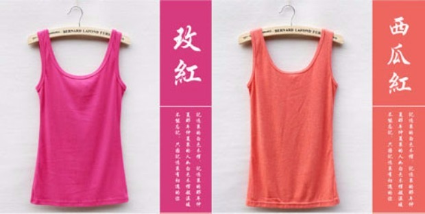 Mua 2 tặng 1 mùa thu và mùa đông miễn phí áo yếm cotton cổ chữ U cho nữ thể thao đa năng Slim sanding bên trong áo sơ mi chạm đáy áo cotton nữ trung niên