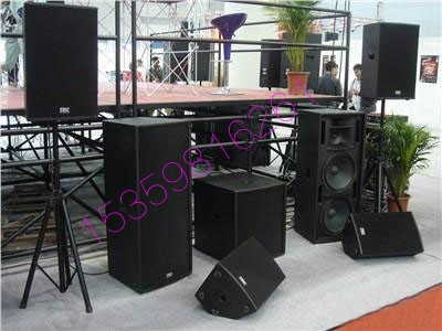 15 inch 17 inch audio speaker rental lighting stage equipment rental annual meeting school wedding roadshow conference exhibition loan